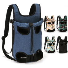 Wholesale custom cheap polyester cat dog outdoor travel pet backpack